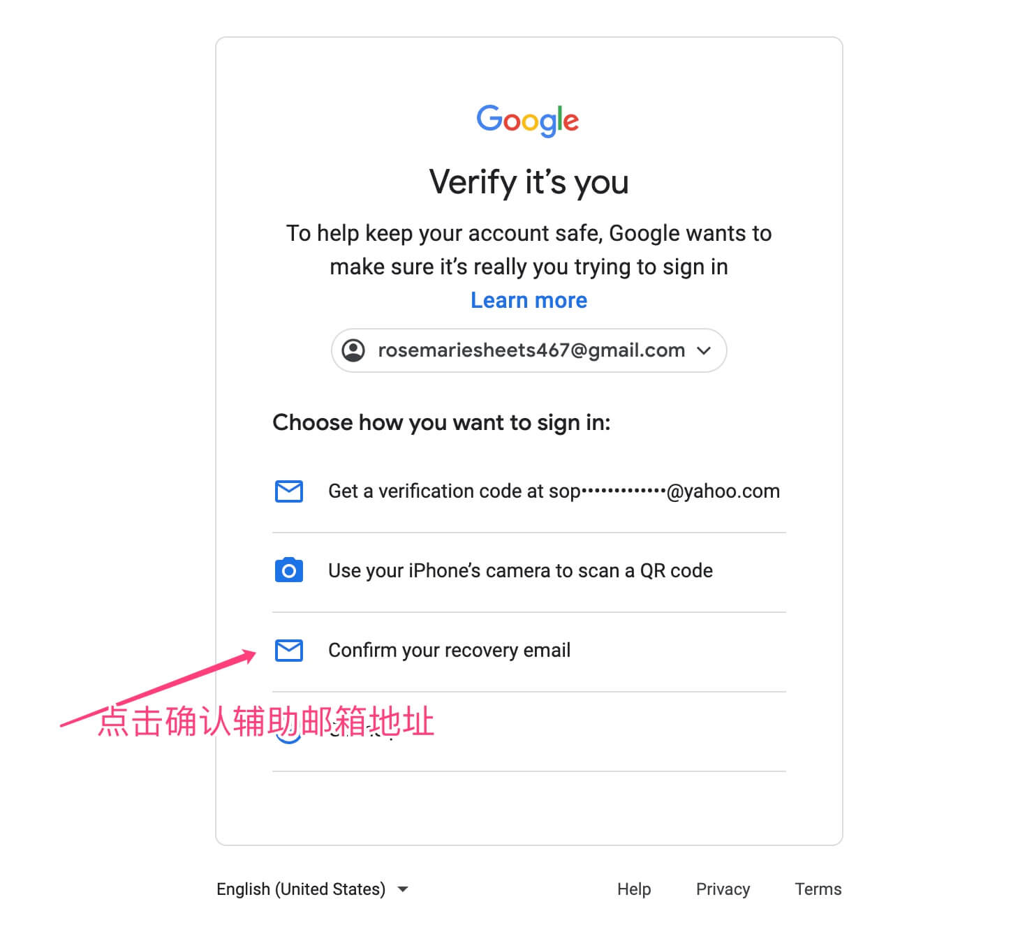 Google Voice账号登陆